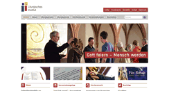 Desktop Screenshot of liturgie.ch