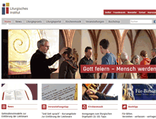 Tablet Screenshot of liturgie.ch