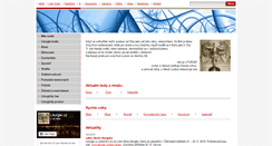 Desktop Screenshot of liturgie.cz
